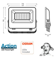30W ACTION PRO LED Floodlight - Flood & Spot Lights - Floodlights