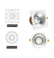 30W Circular LED Downlight GXtronic CRI + 92 Cut-out Ø145mm 3CCT IP65 - Downlights