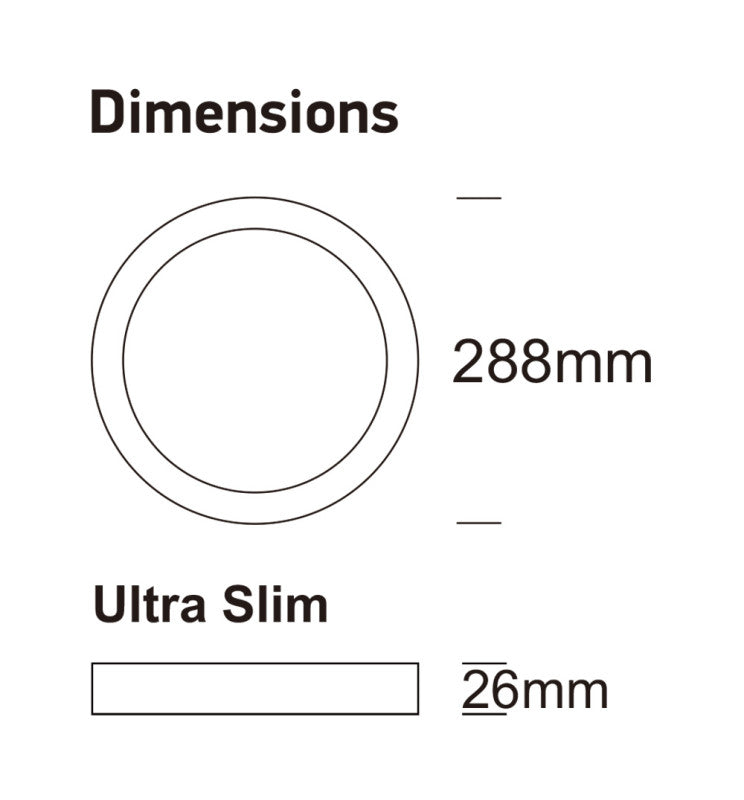 30W LED Ceiling Surface Light Round UGR19 140Lm/W CRI92 4CCT - Ceiling Light Fixtures - Bulkheads