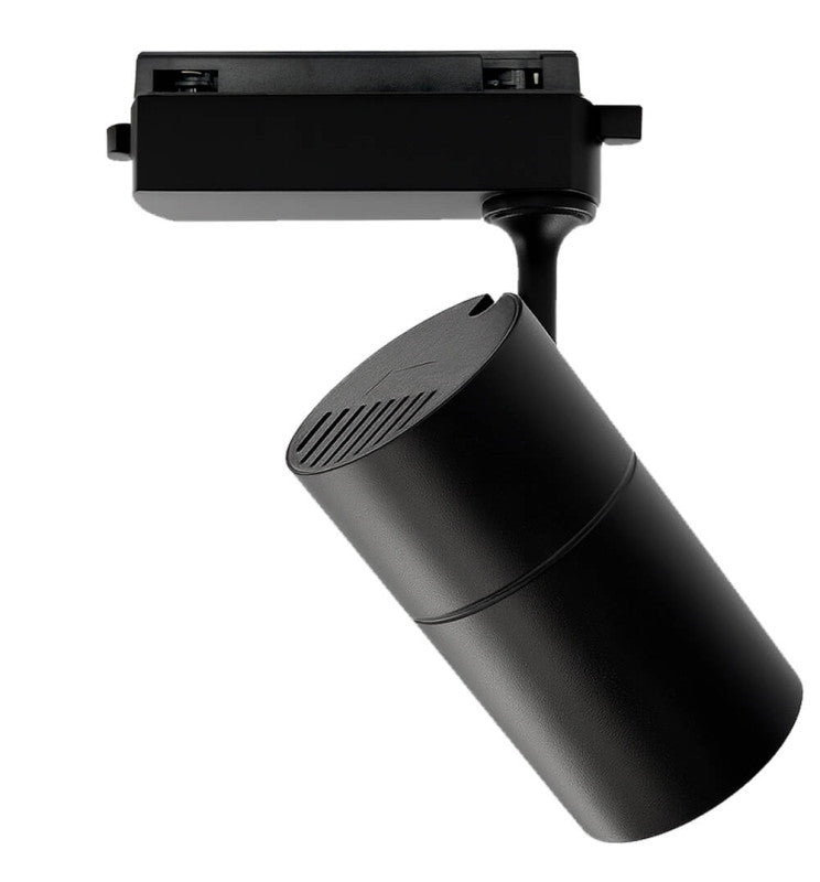 30W LED Track Light PARIS Black Single-Phase with Bridgelux Chip UGR11 24º - 4000K / FAST 2-4 Working days - Track