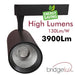 30W PARMA Black LED Track Light 4000K - LED Spotlight