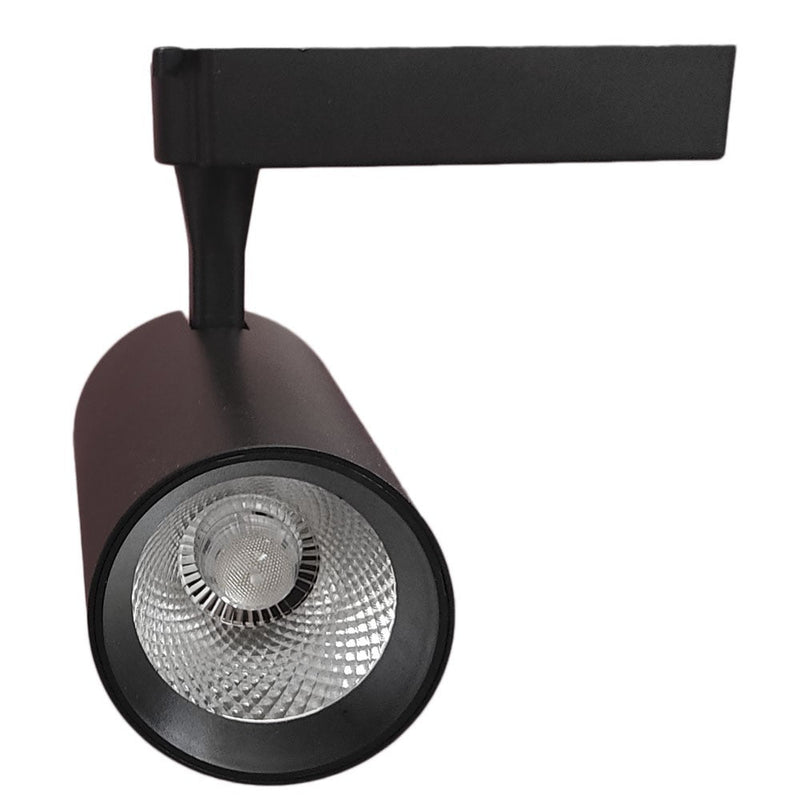 30W Single-Phase LED Track Light PARMA in Black 4000K - LED Spotlight