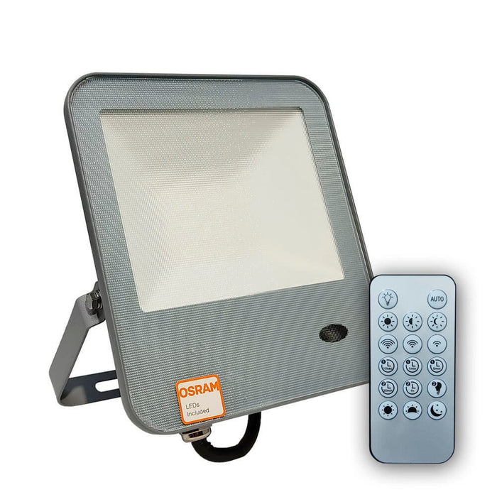 30W LED Floodlight with Motion Sensor and Remote control 4000K - LED