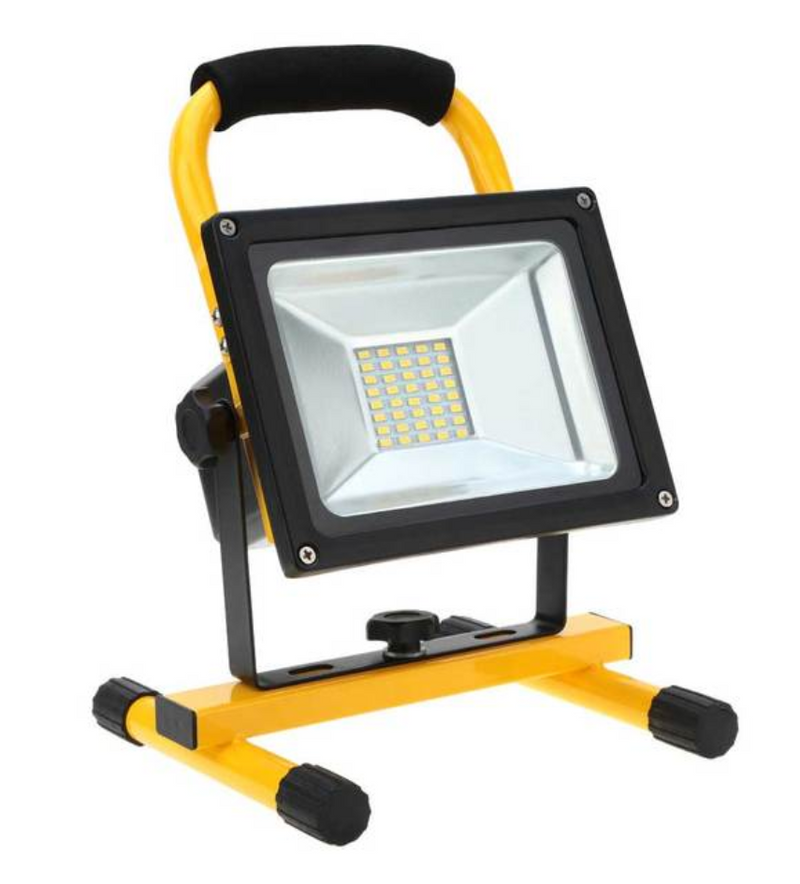 30W Rechargeable LED Floodlight 6000K - LED Floodlight