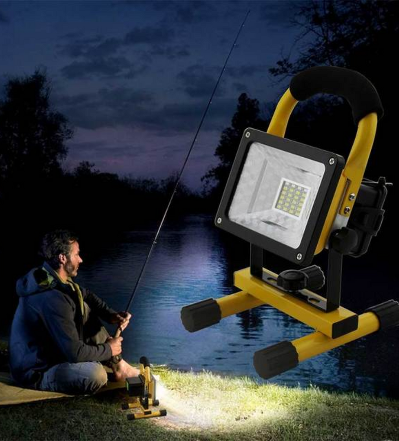30W Rechargeable LED Floodlight 6000K - LED Floodlight