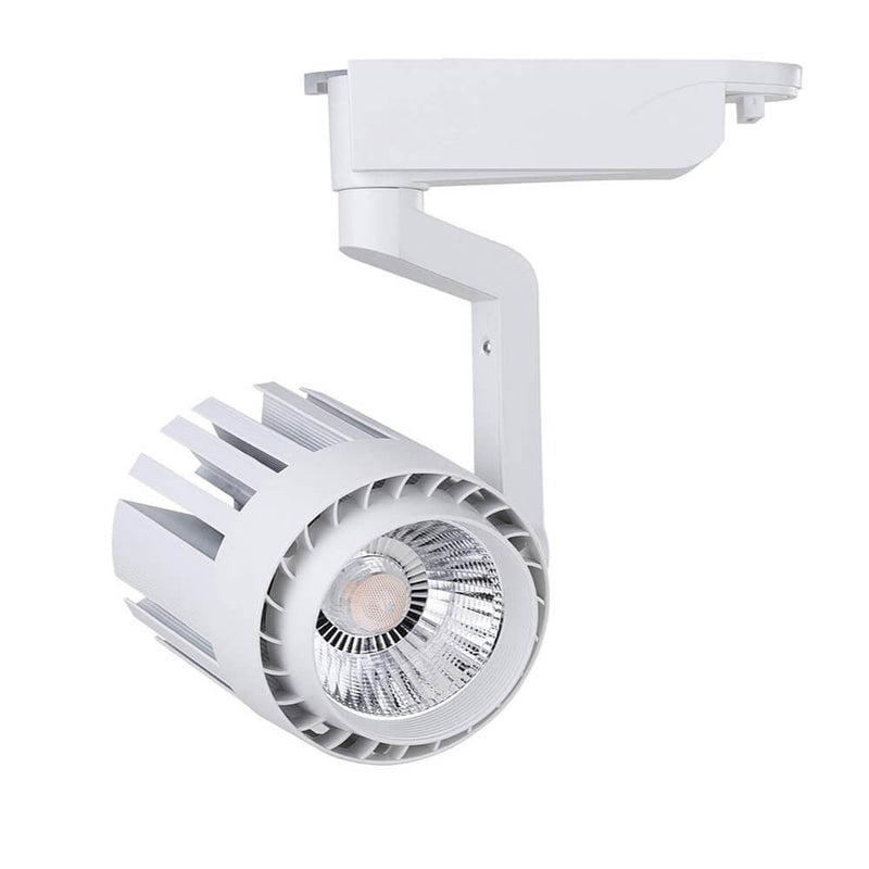 30W Single Phase NORA LED Track Light 4000K White - Track Lighting - Track Lighting