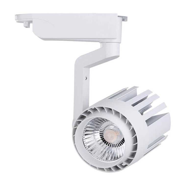 30W Single Phase NORA LED Track Light 4000K White - Track Lighting - Track Lighting