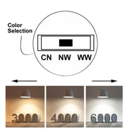 30W Single Phase PARMA LED Spotlight Black 3 CCT - Track Lighting - Track Lighting