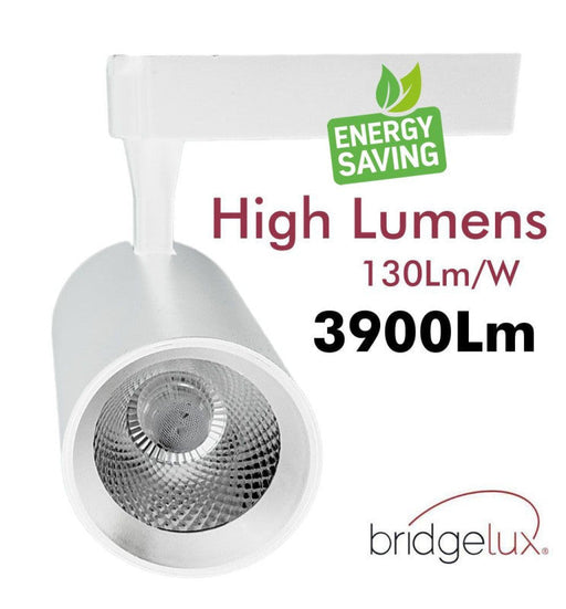 30W Single Phase PARMA LED Spotlight White 3 CCT - FAST 2-4 working days - Track Lighting
