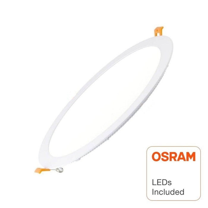 30W Slim Round LED Downlight with OSRAM Chip 3000K - LED ceiling