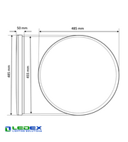 32W ALEX LED Ceiling Light with Moonlight Effect 4000K - LED ceiling lighting