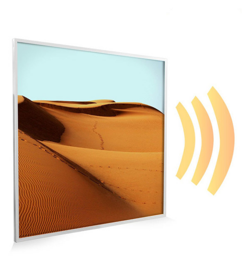 360W Infrared Heating Panel 60x60cm in White - Infrared Heater