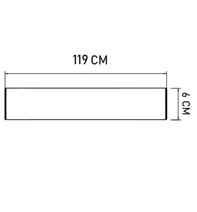 36W Linear LED Batten BERGEN CCT - 119cm