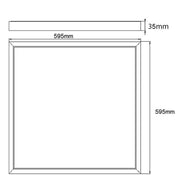 36W ARCTIC GLOW ECO LED Panel 60x60cm 4000K - LED Panel