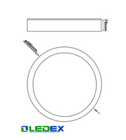 36W VANTAA LED Ceiling Light with Remote Control 3 CCT - LED ceiling lighting