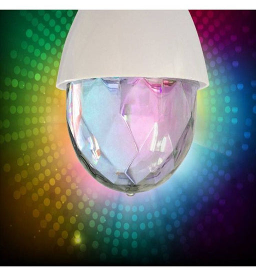 3W LED RGB Disco Rotating Light Bulb E27 - LED Light Bulbs - Lamps