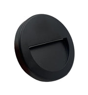 3W Recessed LED Wall Light Black IP65 - Wall Light Fixtures - Bollard Lights