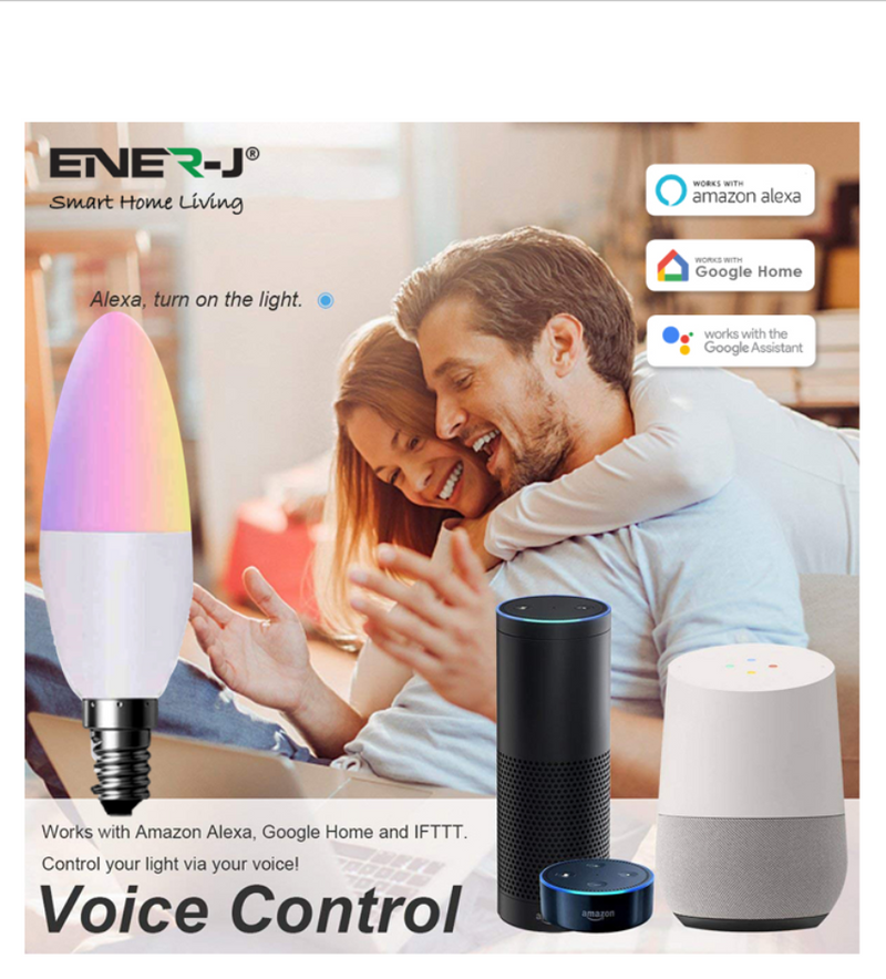 4.5W Smart E14 LED Bulb RGBW 3000K - E14 bulb