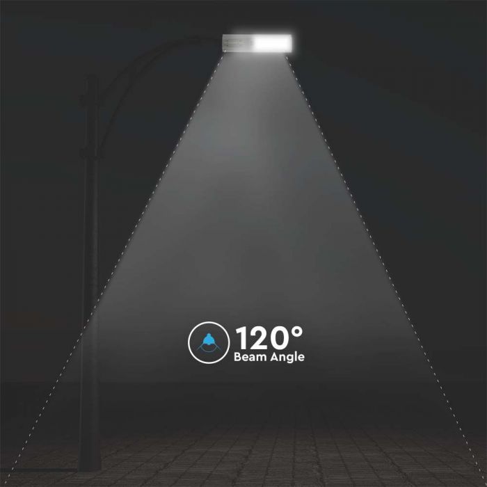 350W LED Solar Streetlight 6400K - light