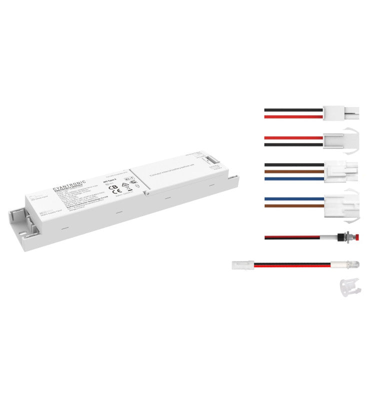 40W 120cm Tri-proof LED Batten Emergency Kit Philips Driver 140 Lm/W 3CCT - Emergency Lighting - Battens