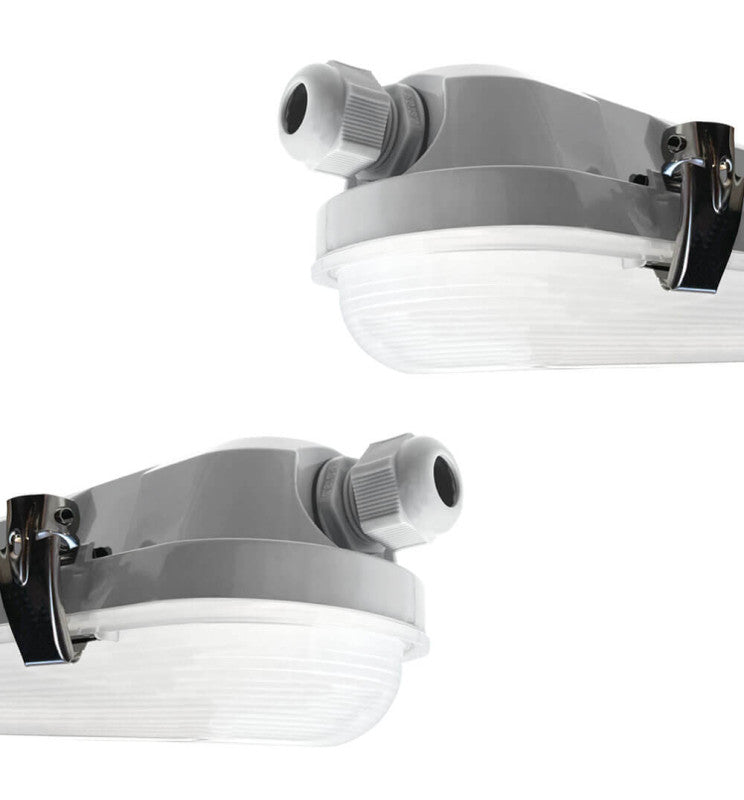 40W 120cm Tri-proof LED Batten Emergency Kit Philips Driver 140 Lm/W 3CCT - Emergency Lighting - Battens