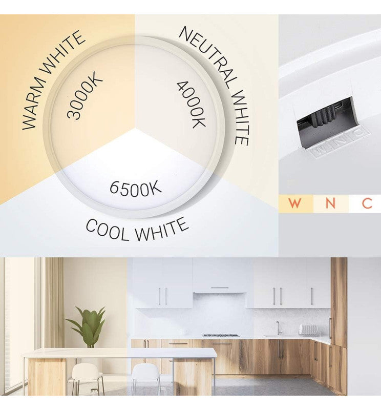 40W - 44W - 48W LED Ceiling Pendant Light MOON - CCT - Panels