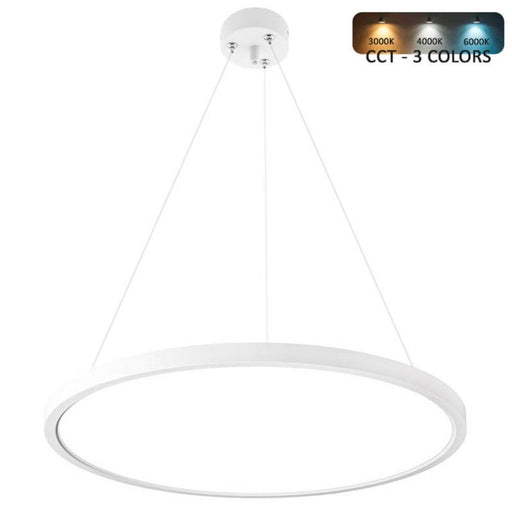 40W - 44W - 48W LED Ceiling Pendant Light MOON - CCT - Ceiling Light Fixtures - Panels