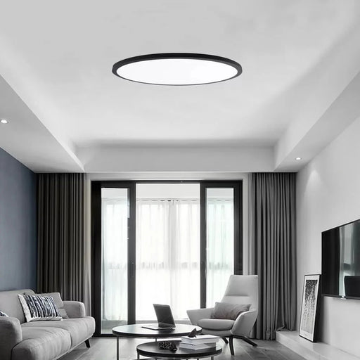 40W Dimmable OSLO LED Ceiling Light in Black 3 CCT - Ceiling Light Fixtures - Downlights