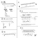 40W-23W LED Tri-Proof LED Batten with TRIDONIC driver CCT 120cm