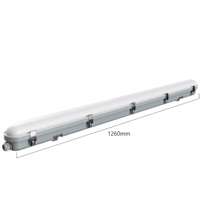 40W-23W LED Tri-Proof LED Batten with TRIDONIC driver CCT 120cm