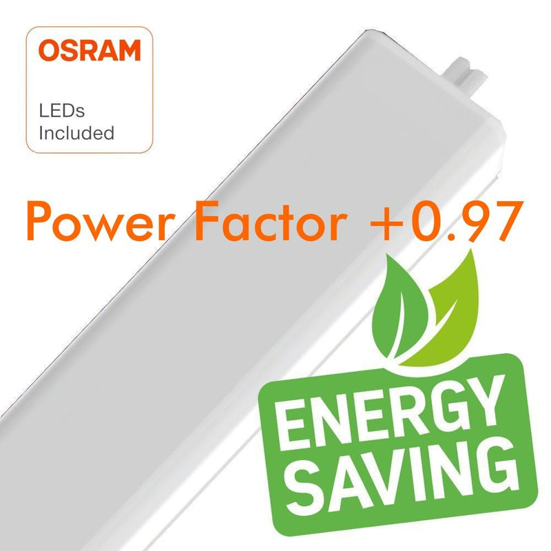 40W ARTISTIC Linkable LED Batten Light with OSRAM Chip 4000K - LED Batten