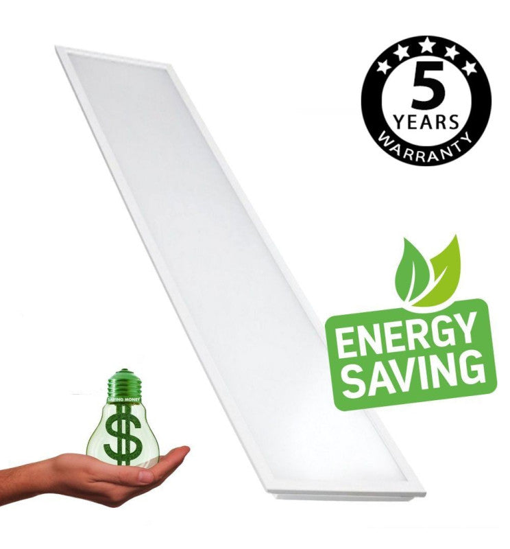 40W LED Panel 120x30cm with PHILIPS Driver 6 Pack - Ceiling Light Fixtures - Panels