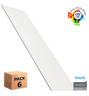 40W LED Panel 120x30cm with PHILIPS Driver 6 Pack - Ceiling Light Fixtures - Panels