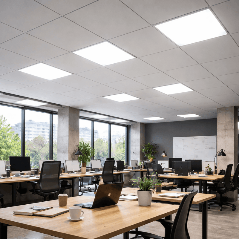 40W LED Panel 60x60cm 4380Lm UGR19 Philips Driver 8 Pack