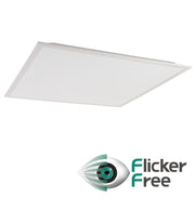 40W LED Panel 60x60cm with Flicker-free LIFUD Driver 4000K 10 Pack - Ceiling Light Fixtures - Panels