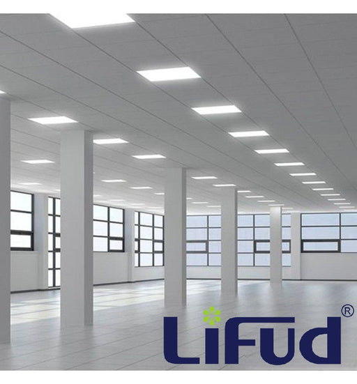 40W LED Panel 60x60cm with Flicker-free LIFUD Driver 5700K - Ceiling Light Fixtures - Panels