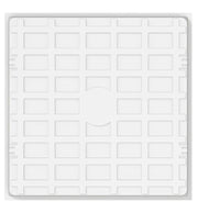 40W LED Panels 60x60 SLIM FRAME Dimmable with Lifud Driver 4000K - 2 PACK - Panels