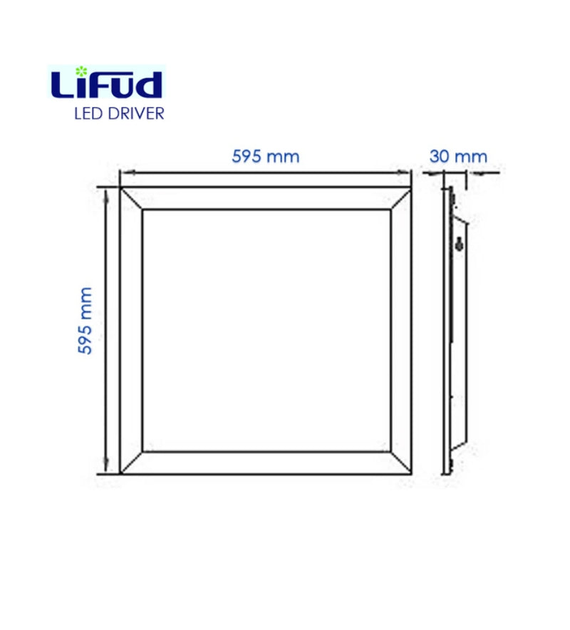 40W LED Premium Backlit panel 6000k - LED Panel