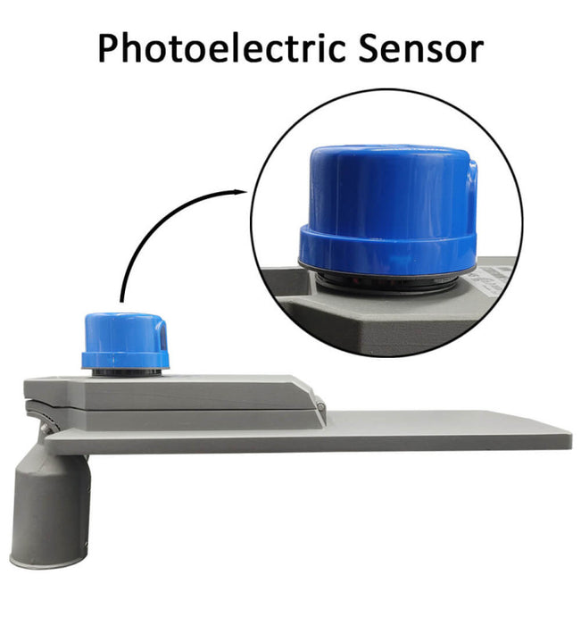 100W LED Streetlight HALLEY with BRIDGELUX Chips and Photoelectric Sensor