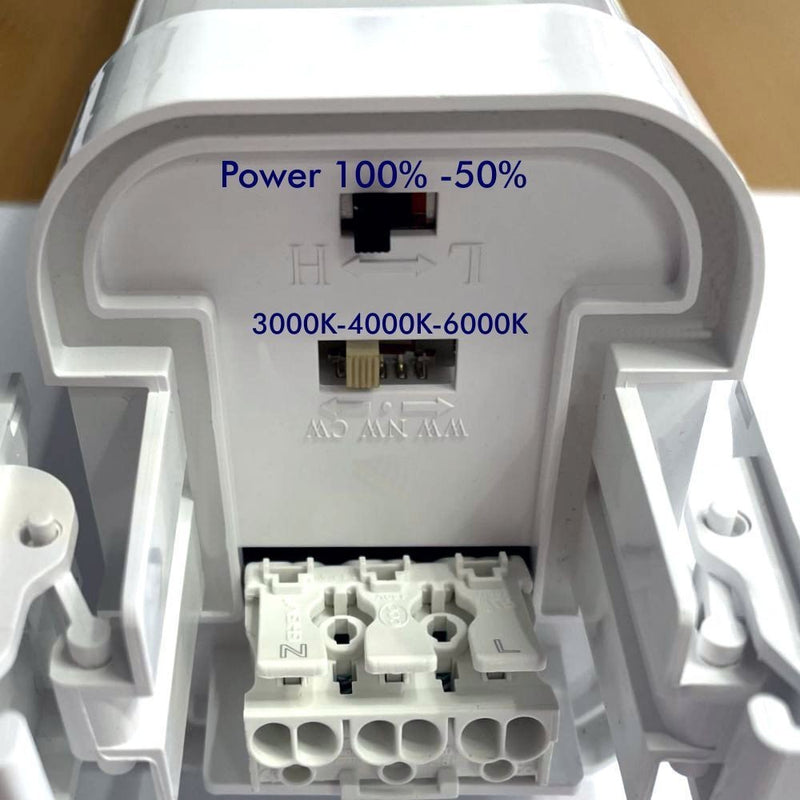 40W-20W Tri-proof 120cm LED Batten with SAMSUNG Chip and 3 CCT - LED