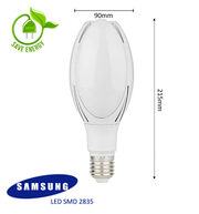 40W Resistant E27 LED Bulb 3000K - LED Light Bulbs - Lamps