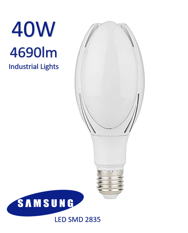 40W Resistant E27 LED Bulb 3000K - LED Light Bulbs - Lamps