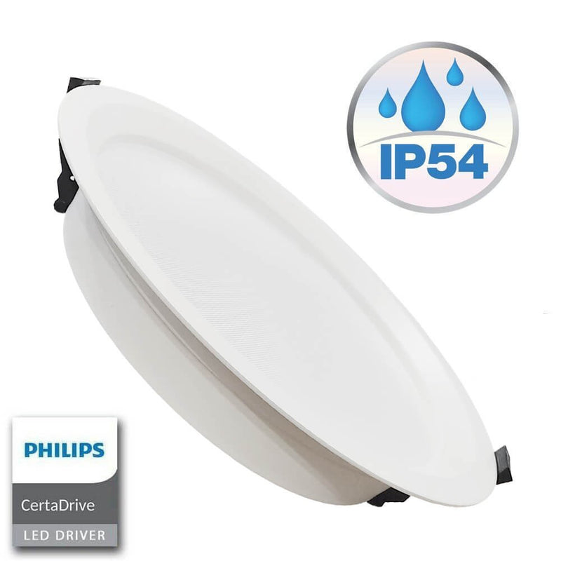 44W Round LED Downlight UGR17 3 CCT - LED Downlight