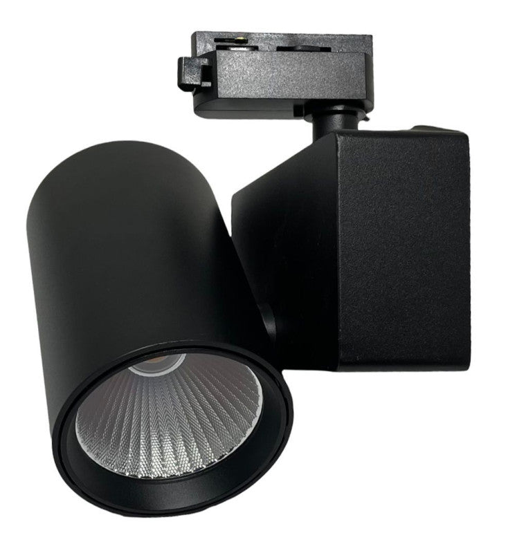 40W Single Phase MADRID LED Track Light Black - Track Lighting Fixtures - Track Lighting