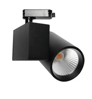 40W Single Phase MADRID LED Track Light Black - Track Lighting Fixtures - Track Lighting