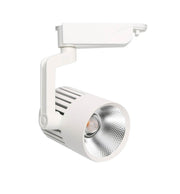 40W Single Phase PISA LED Track Light in White 4000K - Track Lighting - Track Lighting
