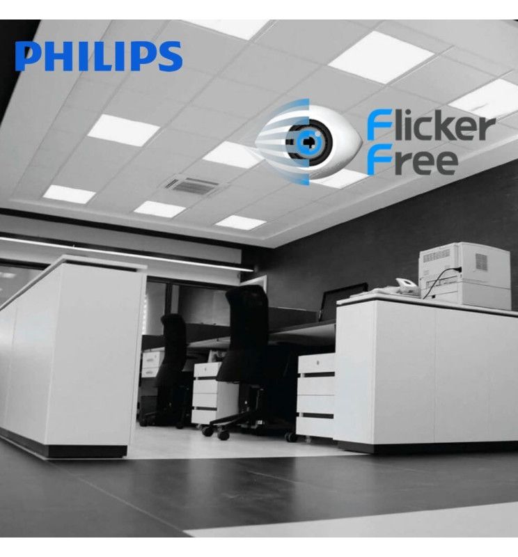40W Slim LED Panel 60x60cm with PHILIPS Driver 5700K - Lighting Fixtures - Panels
