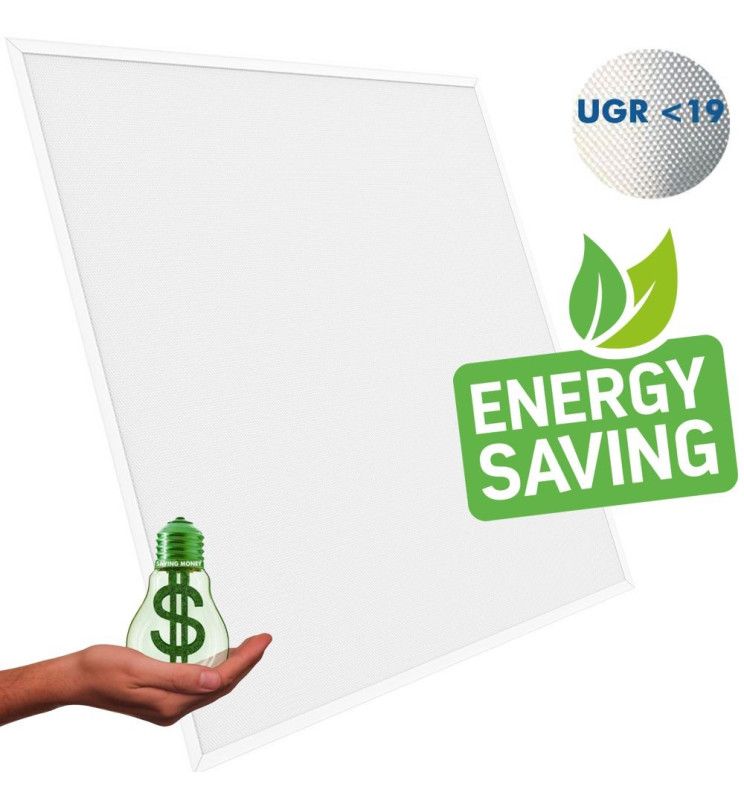 40W Slim LED Panel 60x60cm with PHILIPS Driver 5700K - Lighting Fixtures - Panels