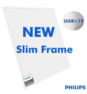 40W Slim LED Panel 60x60cm with PHILIPS Driver 5700K - Lighting Fixtures - Panels