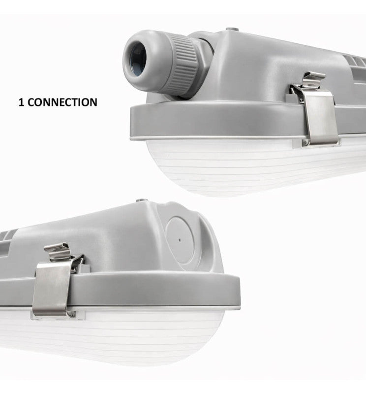 40W to 20W Tri-Proof LED Batten 120cm with GXtronic Driver and OSRAM Chip 3CCT IP66 - Ceiling Light Fixtures - Battens